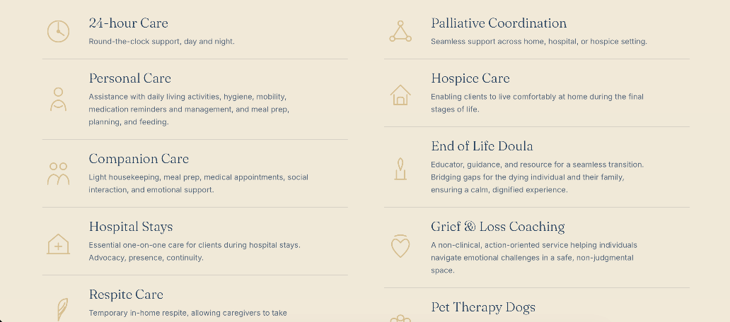 BlueBird Compassionate Home Care detail screenshot 1
